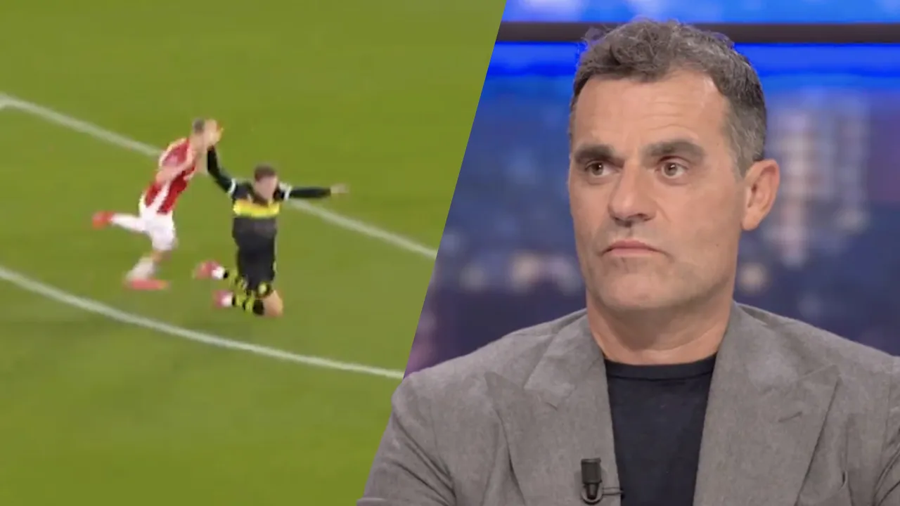 Kenneth Perez begrijpt niets van rode kaart Møller Wolfe tegen PSV: 'Hoe is dit rood?'