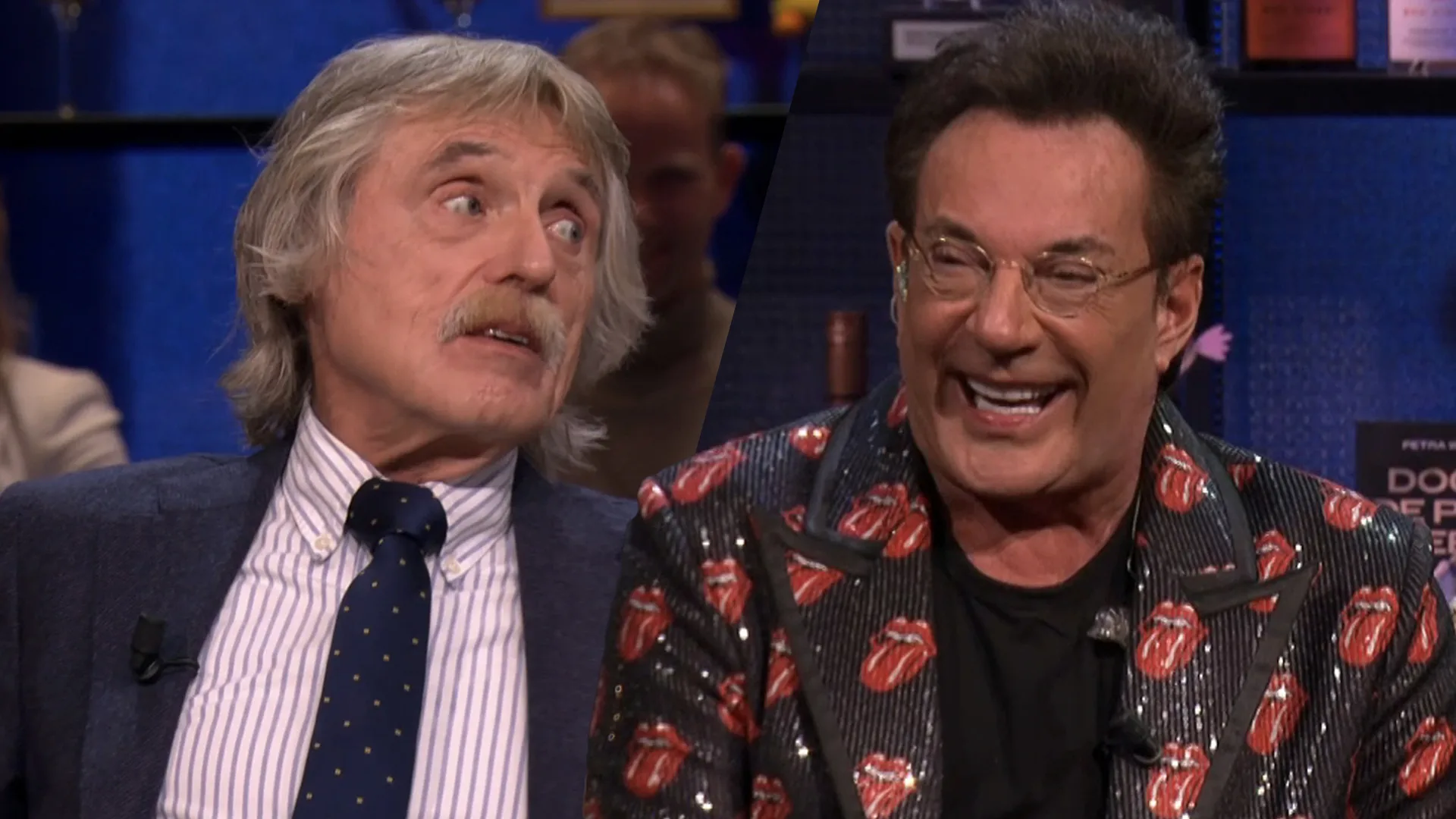 Gerard Joling gaat stuk om verspreking Johan Derksen: 'Froukje de Bok?!'