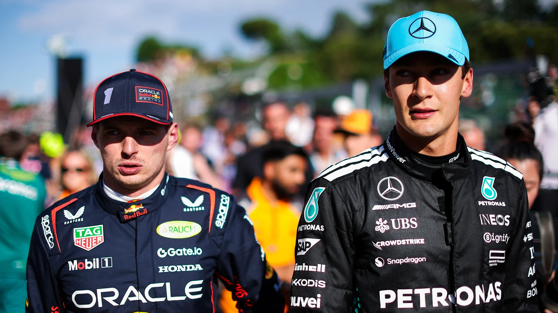 George Russell: 'Niet Max Verstappen, maar Jos is the boss'