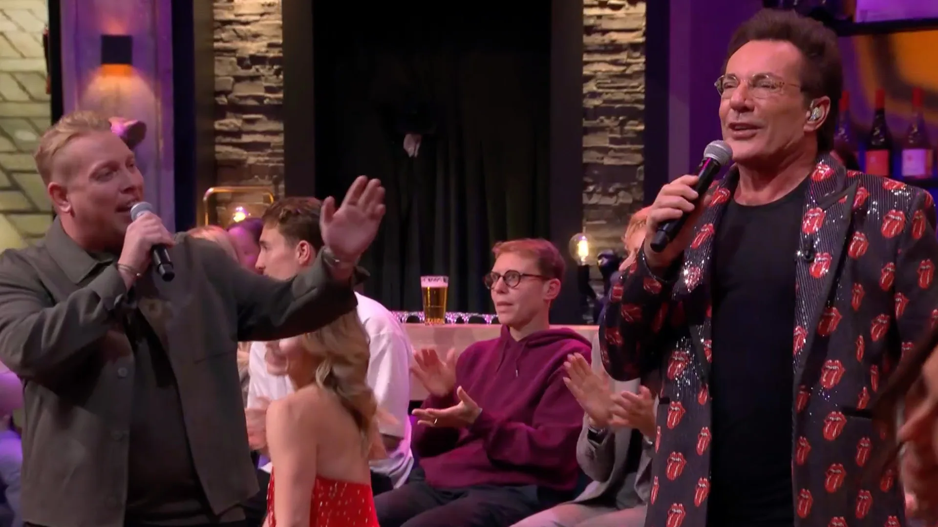 Gerard Joling en Billy Dans sluiten Vandaag Inside-uitzending feestelijk af met 'Liefde in de Nacht'