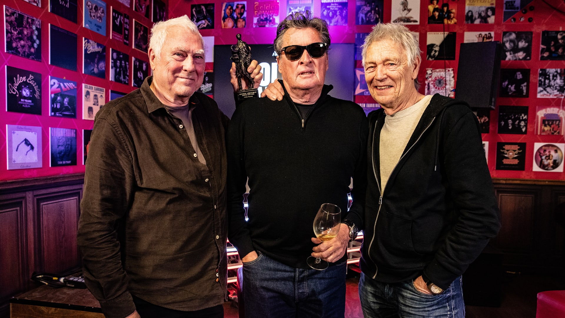 Golden Earring ontvangt Lifetime Achievement Edison Pop
