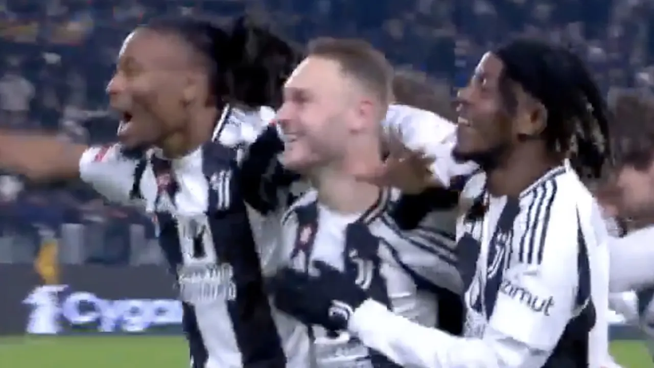 Videogoal: Teun Koopmeiners met prachtige vrije trap trefzeker voor winnend Juventus