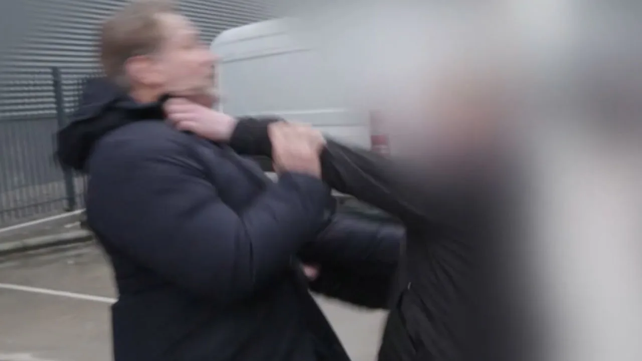 Confrontatie tussen Dennis van der Geest en oplichter loopt volledig uit de hand in Bureau Onrecht
