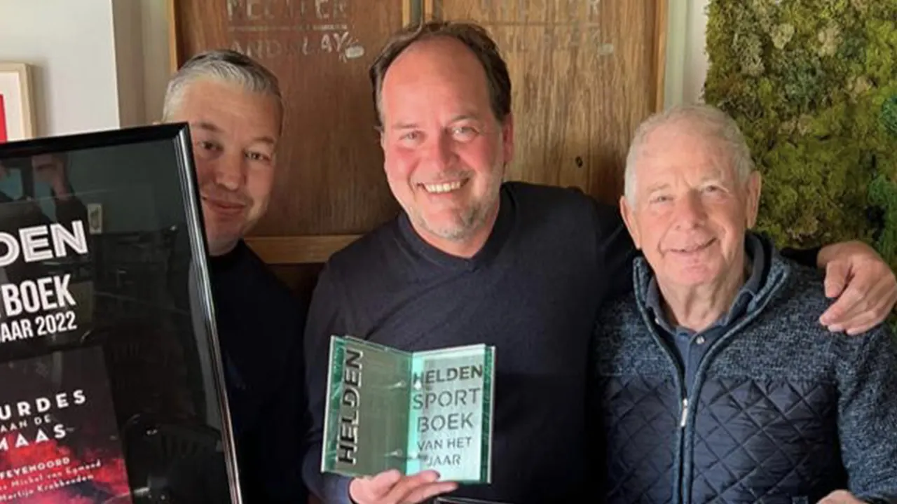 Feyenoord-boek Lourdes aan de Maas verkozen tot Helden Sportboek van het Jaar
