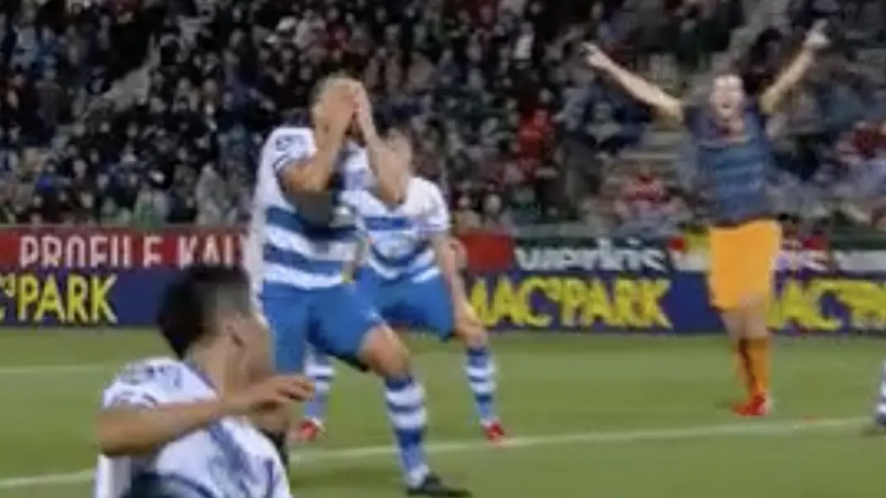 VIDEOGOAL: Bram van Polen zet Heerenveen op voorsprong na ongelukkige eigen goal