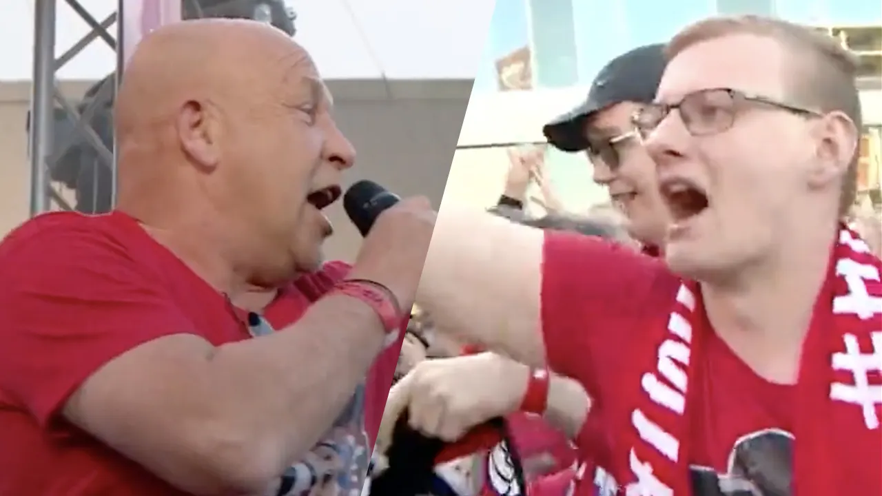 VIDEO: FC Emmen imiteert legendarische Van Gaal-speech bij promotiefeest