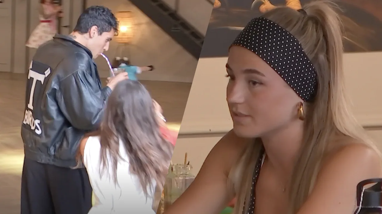 Diederik drinkt uit Joshlyns glas in De Bondgenoten, Anouk niet blij: 'Je verpest het iedere keer'