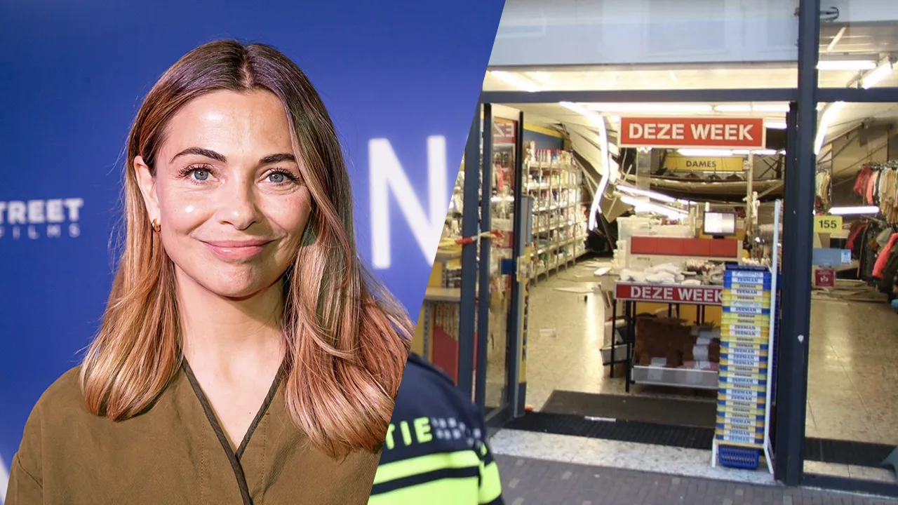Georgina Verbaan ontsnapt aan drama in de Zeeman: 'Toen stortte het plafond in'