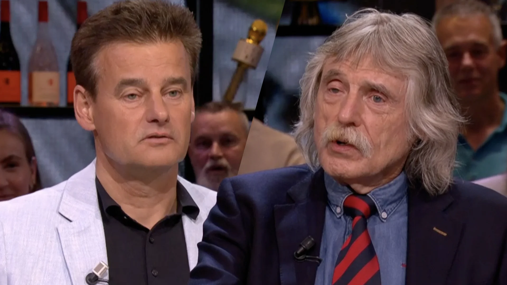 Johan deelt verrassend compliment uit, Wilfred reageert verbaasd: 'Sorry?!'