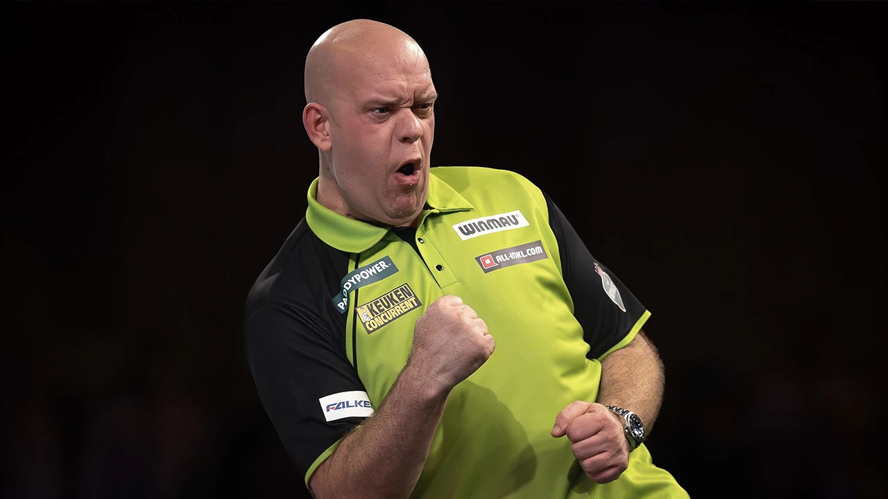 Michael van Gerwen wint eenvoudig eerste partij op WK darts