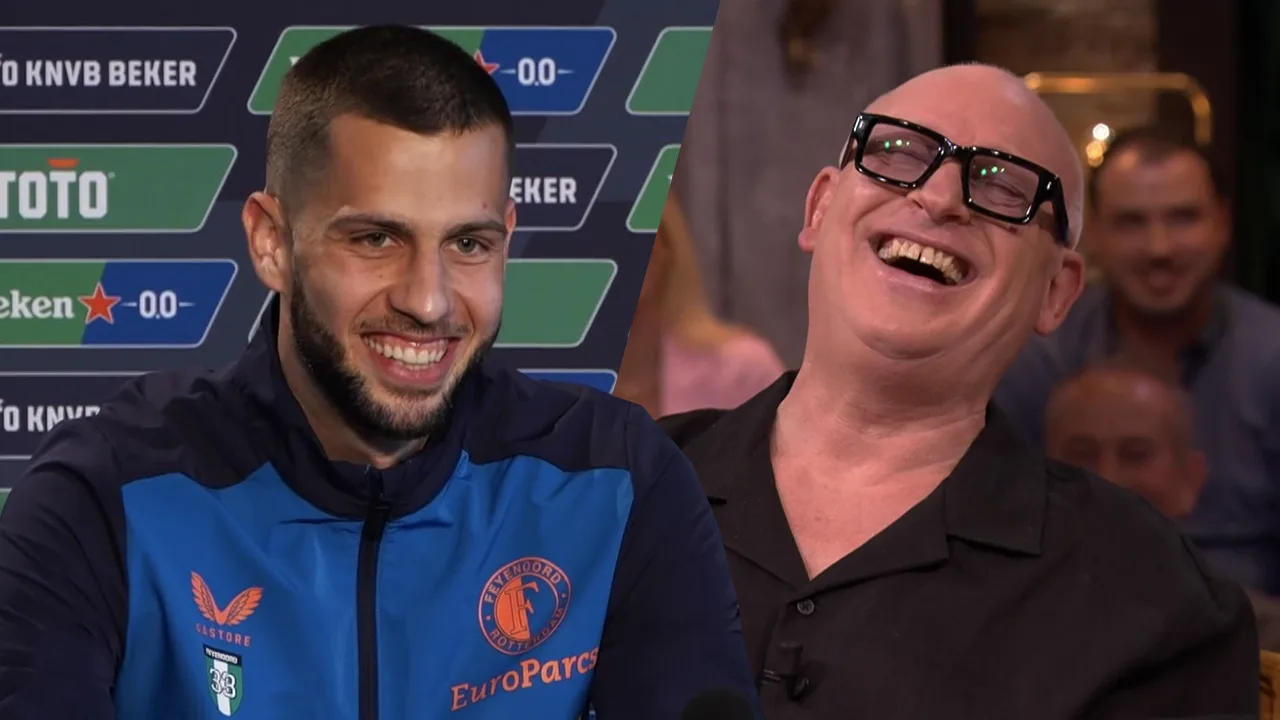 René gaat stuk om vraag van Joep Schreuder aan Dávid Hancko: 'Dit is echt slecht'