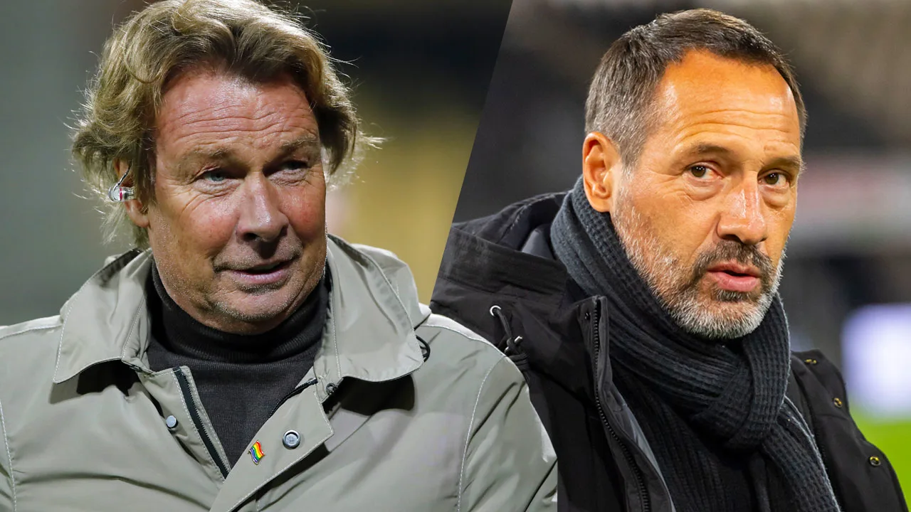 Hans Kraay jr. krijgt live in uitzending appje van John van ’t Schip 