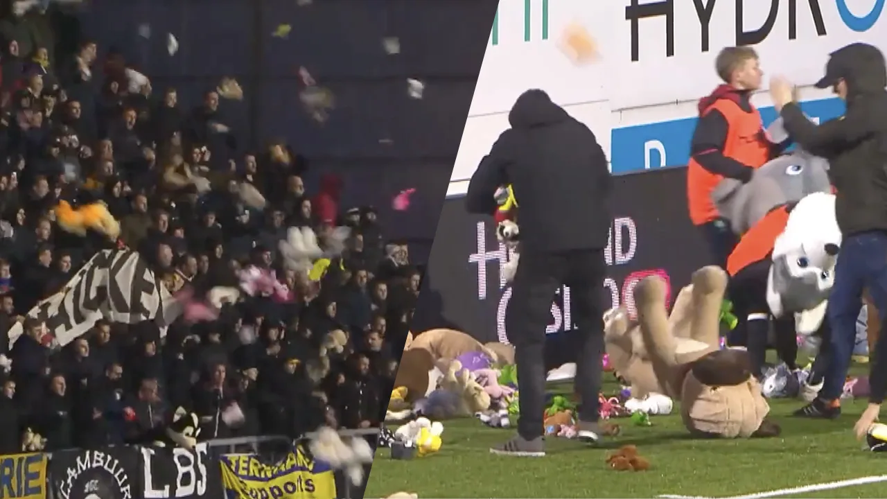 Kippenvel: Cambuur-aanhang geeft Emmen-bestuurder knuffelregen voor overleden dochter