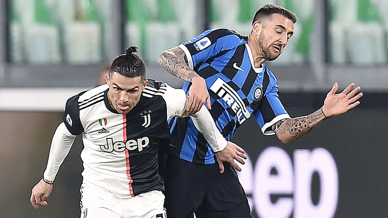 Juventus na winst op Internazionale weer aan kop in Serie A