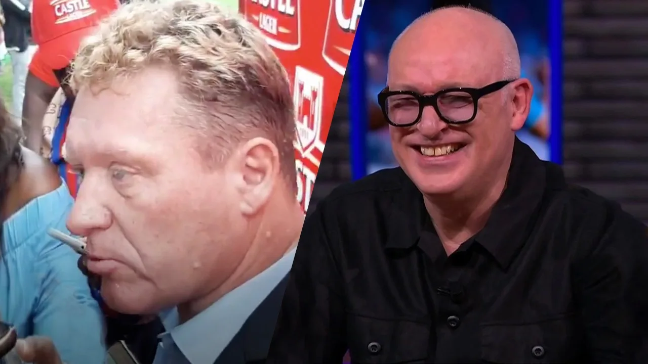 René giert om bizar voetbalinterview in steenkolenengels