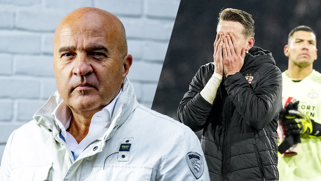 John van den Heuvel ging vijf minuten voor tijd weg bij NEC-PSV: 'Ik geloofde het gewoon niet'