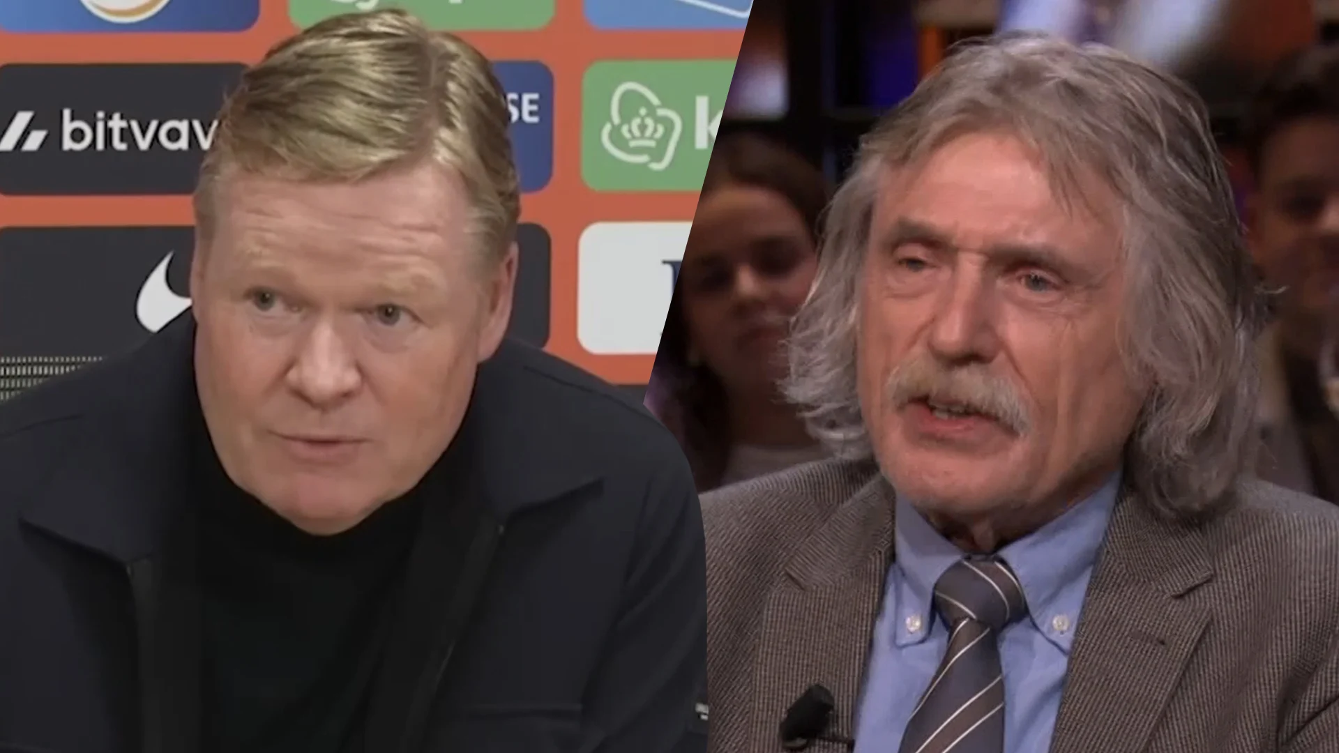 Johan ziet clash tussen Ronald Koeman en Valentijn: 'Een bondscoach kan zoiets niet zeggen!'