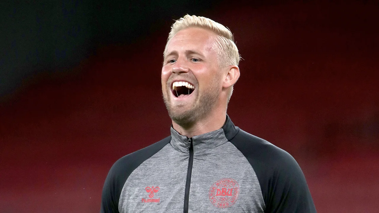 Schmeichel en Harder weer beste voetballers in Denemarken