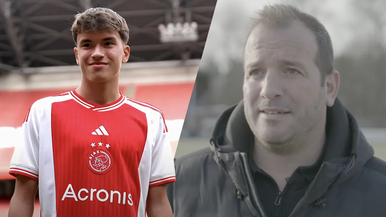 Rafael van der Vaart over zoon Dámian: 'Met zijn rechterbeen kan hij nu al zo het eerste in'