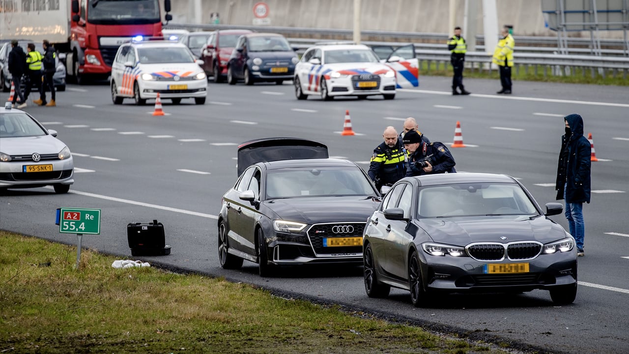 'Arrestatie op A2 na dreigende situatie rond John van den Heuvel'