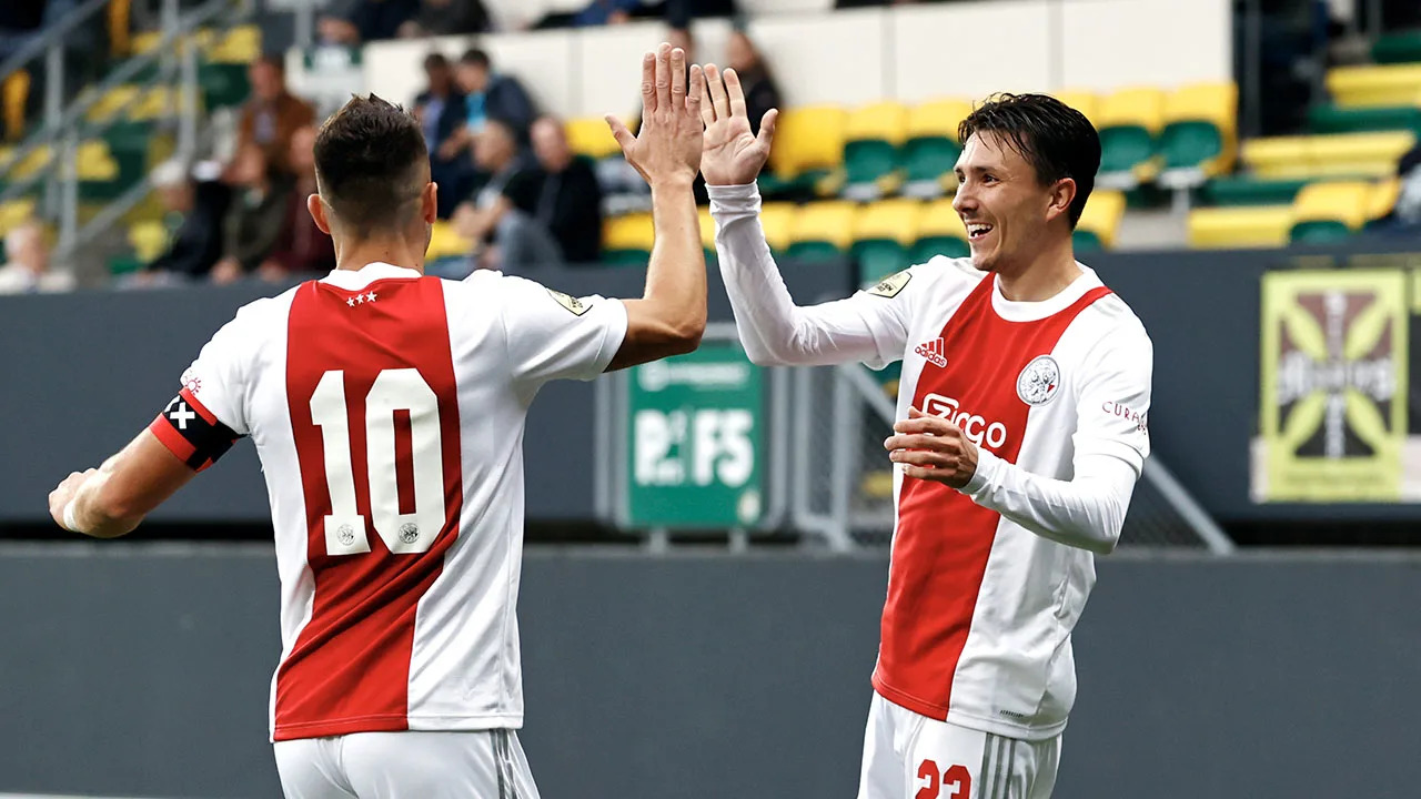 Ajax heeft ook geen kind aan Fortuna Sittard en werkt verder aan doelsaldo