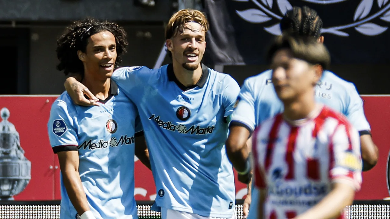 Feyenoord wint met de hakken over de sloot op bezoek bij Sparta Rotterdam