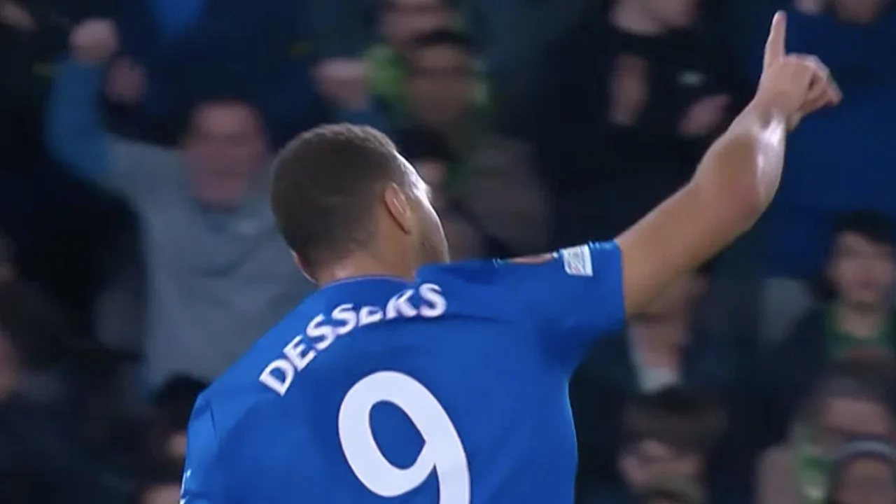 VIDEOGOAL: Real Betis - Rangers 1-2 (Dessers)