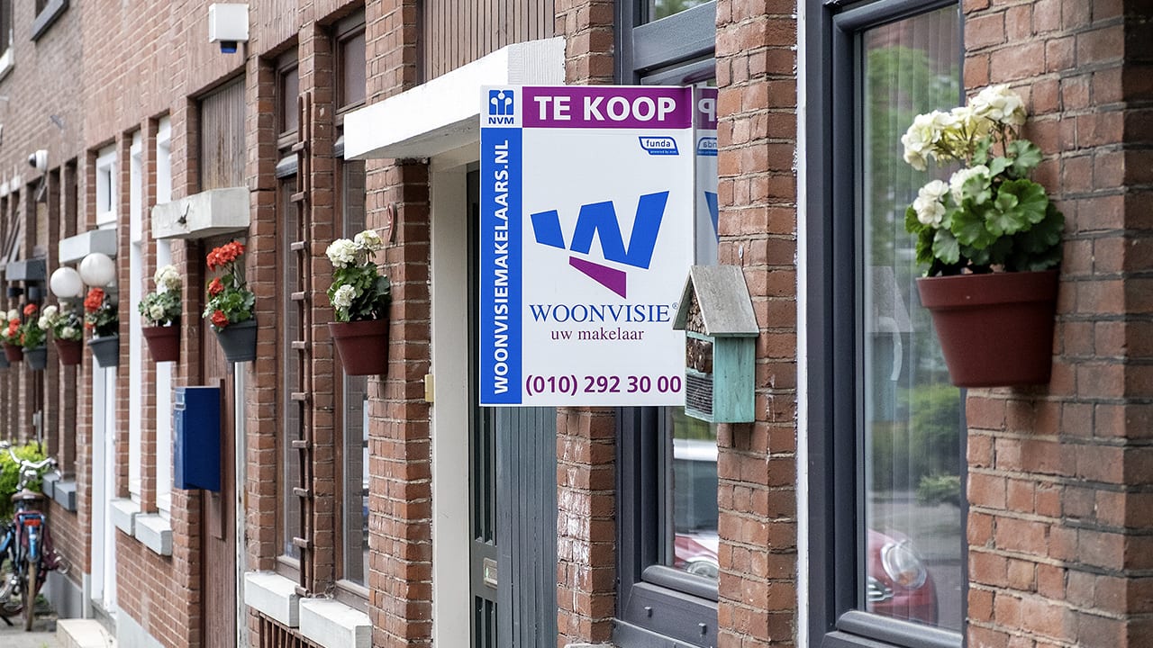 Gemiddelde huizenprijs voor het eerst meer dan half miljoen euro