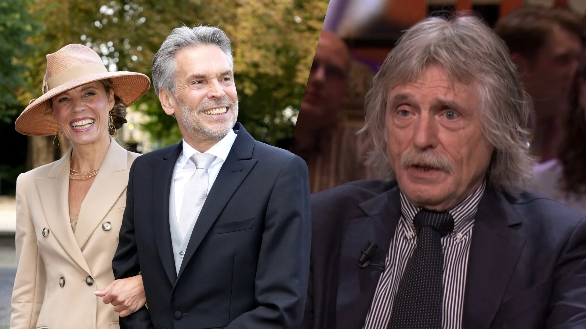 Johan onder de indruk van partner Dick Schoof: ‘Ik vind het een prachtige vrouw!’