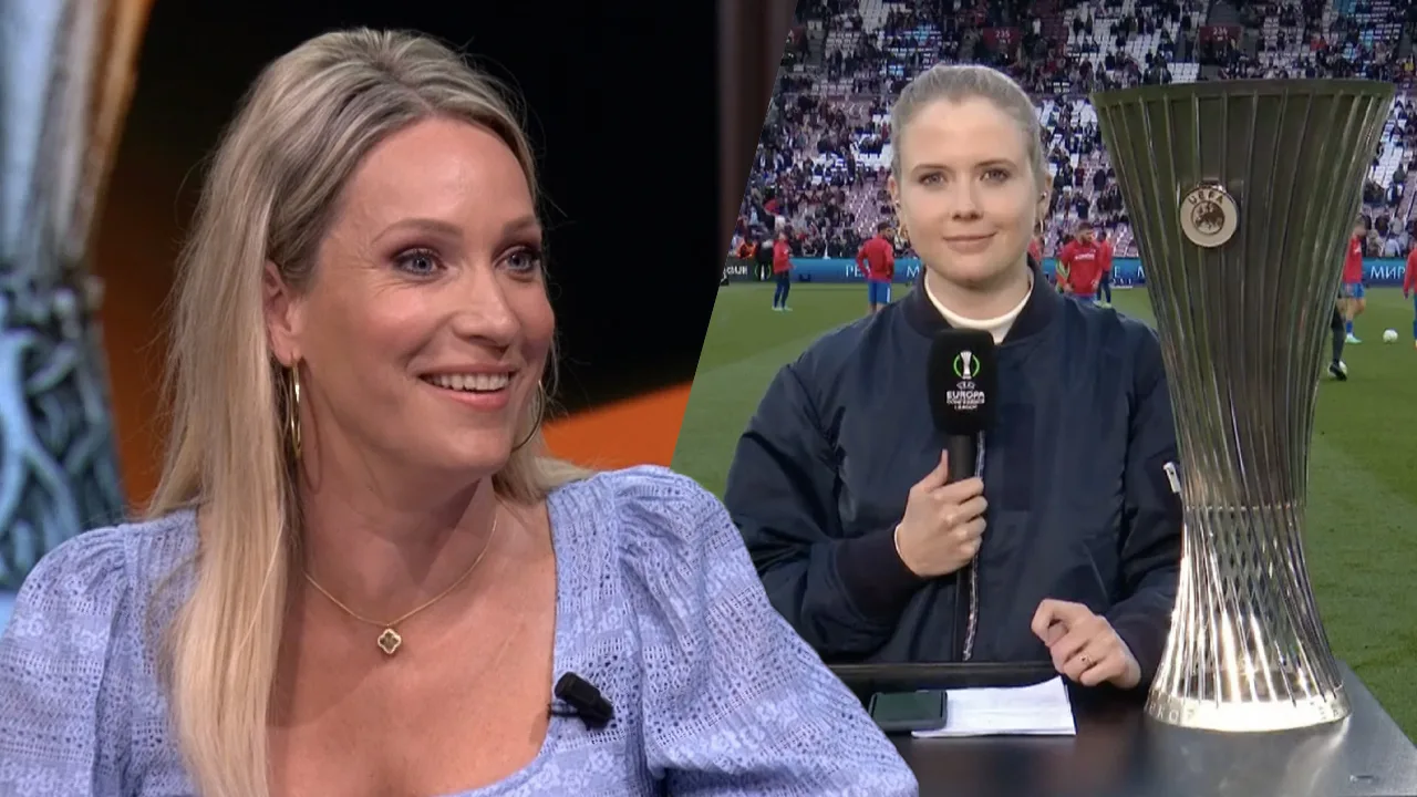 Conference League-finale met Hélène, Wim, Kees en Noa woensdagavond te zien bij Veronica