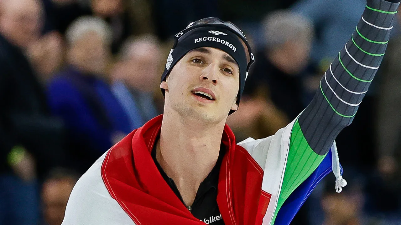 Jenning de Boo met nieuw baanrecord ook Nederlands kampioen op 1000 meter