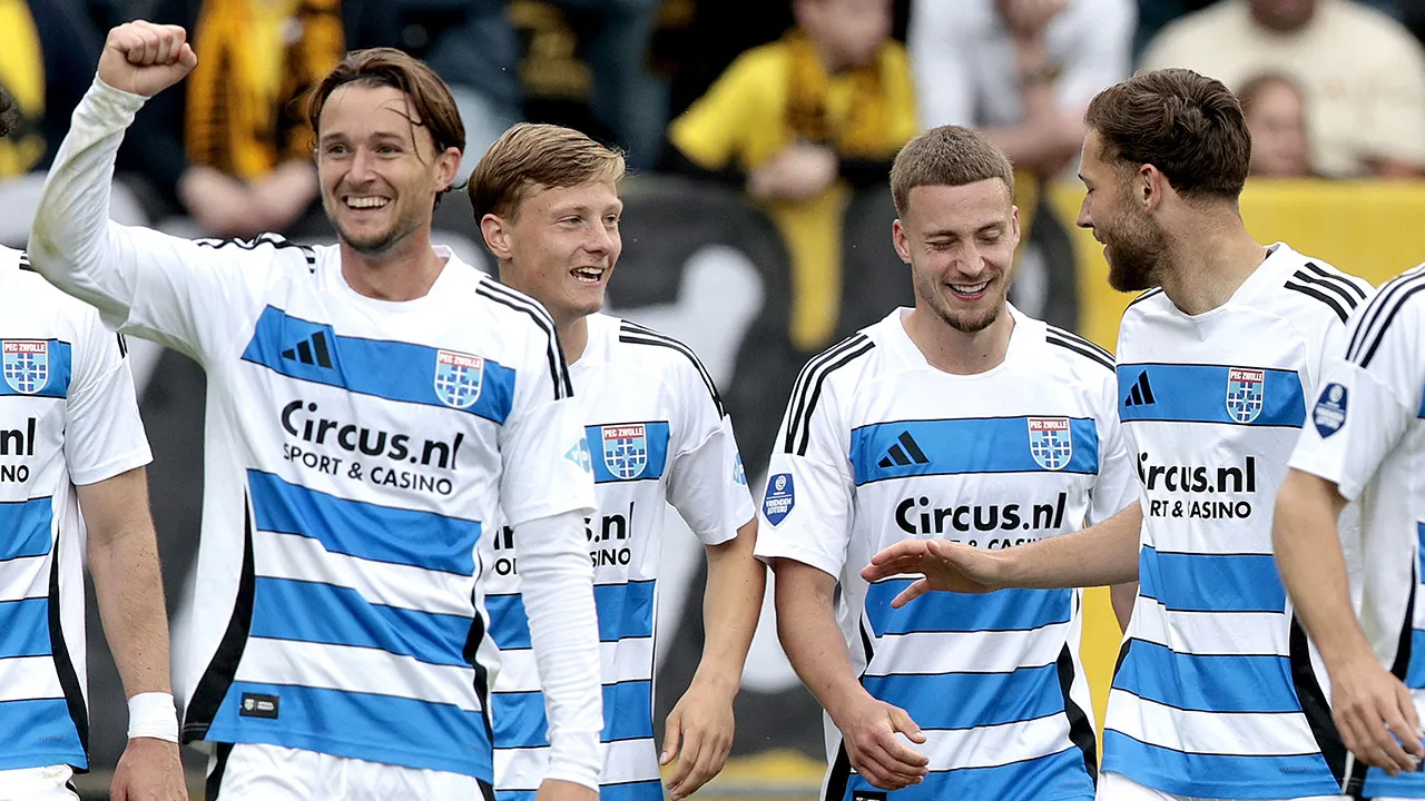 PEC Zwolle klopt NAC en vergeet degradatiezorgen