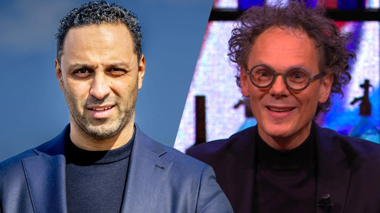 Khalid Kasem en Ben van der Burg woensdag aan tafel bij De Oranjezomer!