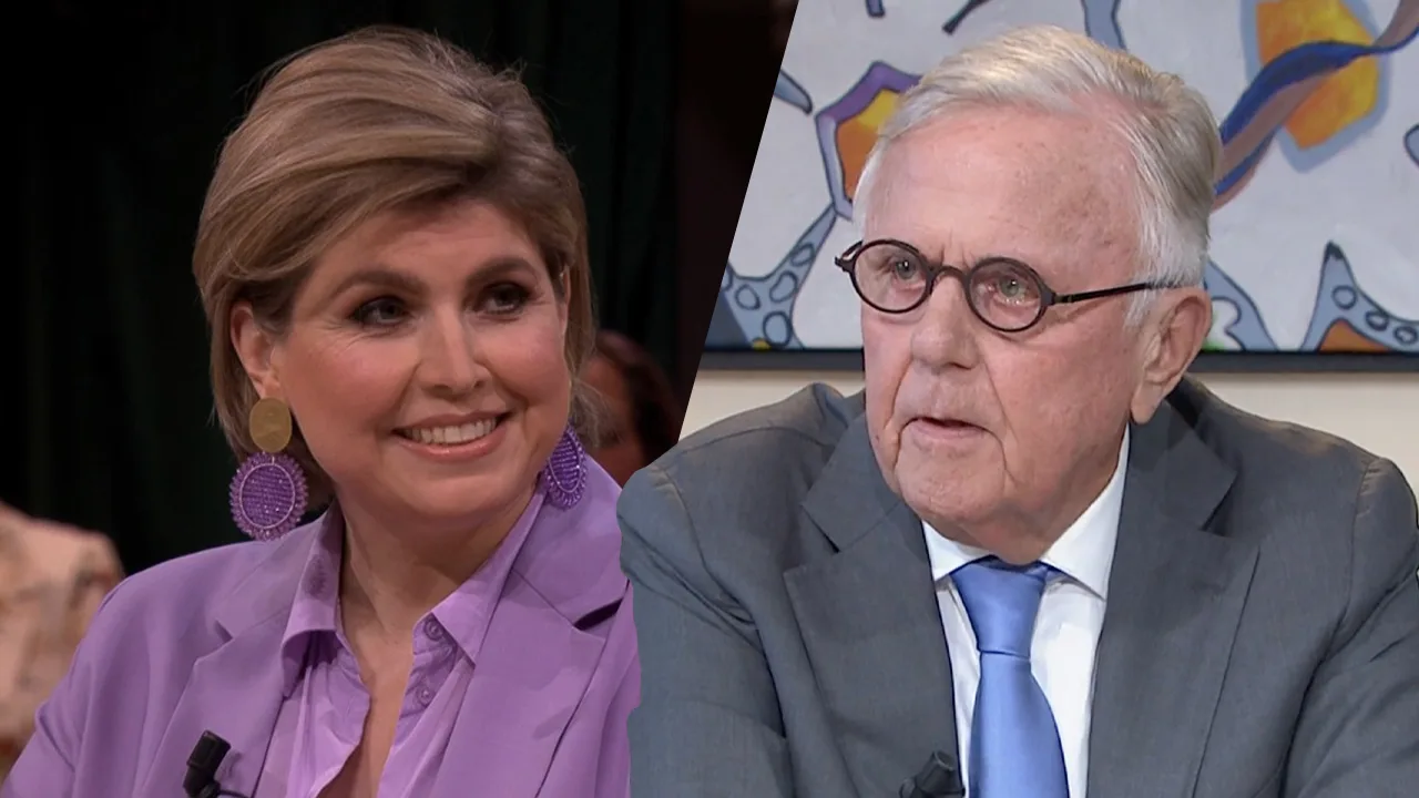 Angela de Jong geniet van Harry Mens: 'Als dit interview de Sonja Barend Award niet wint...'