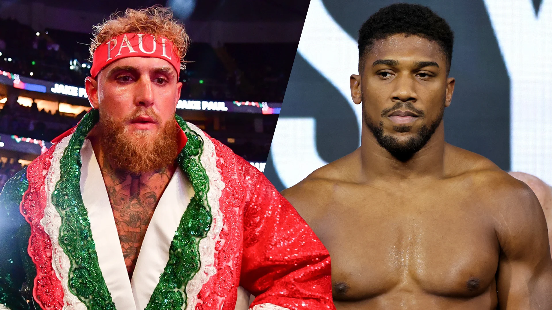 Jake Paul gaat de ring in met voormalig wereldkampioen Anthony Joshua