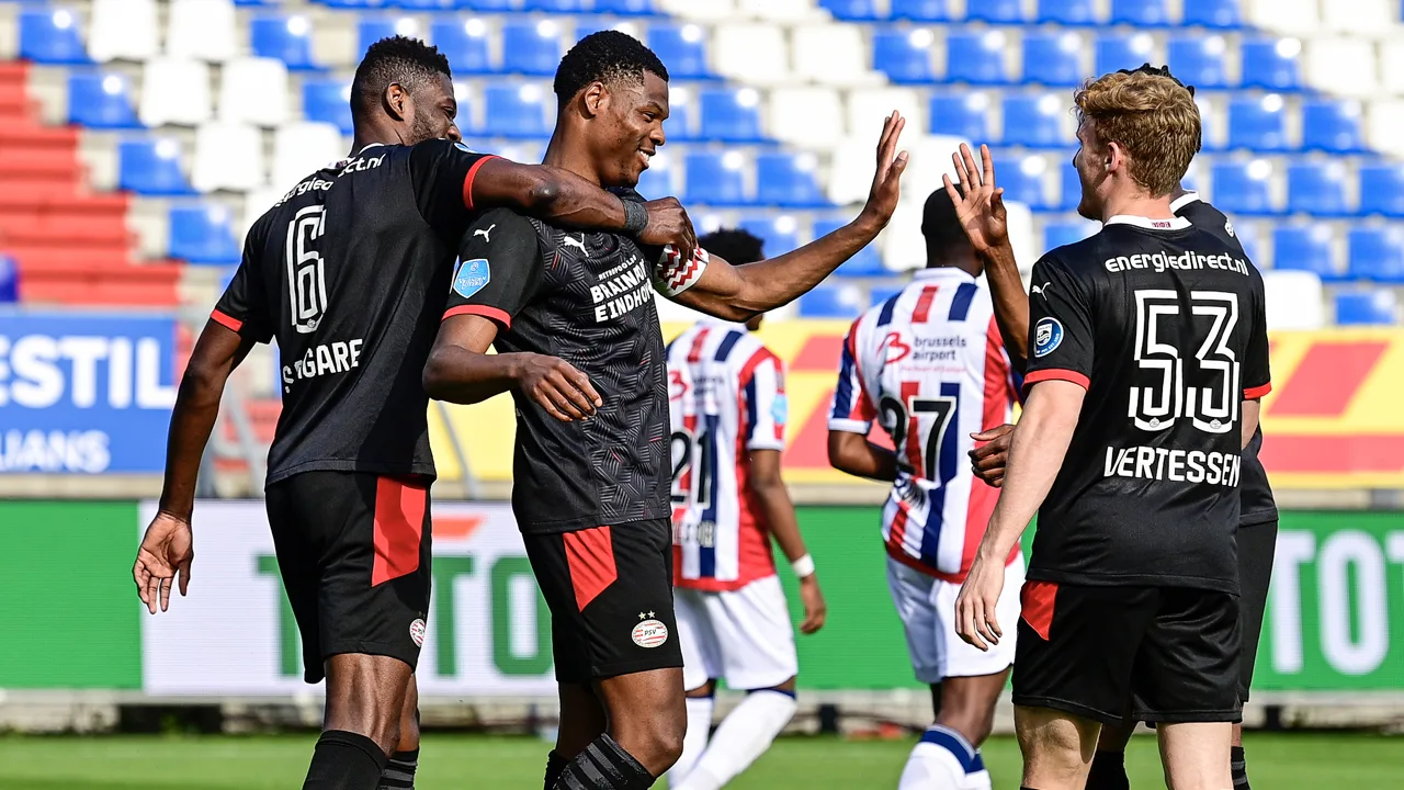 PSV na zege op Willem II terug op tweede plaats
