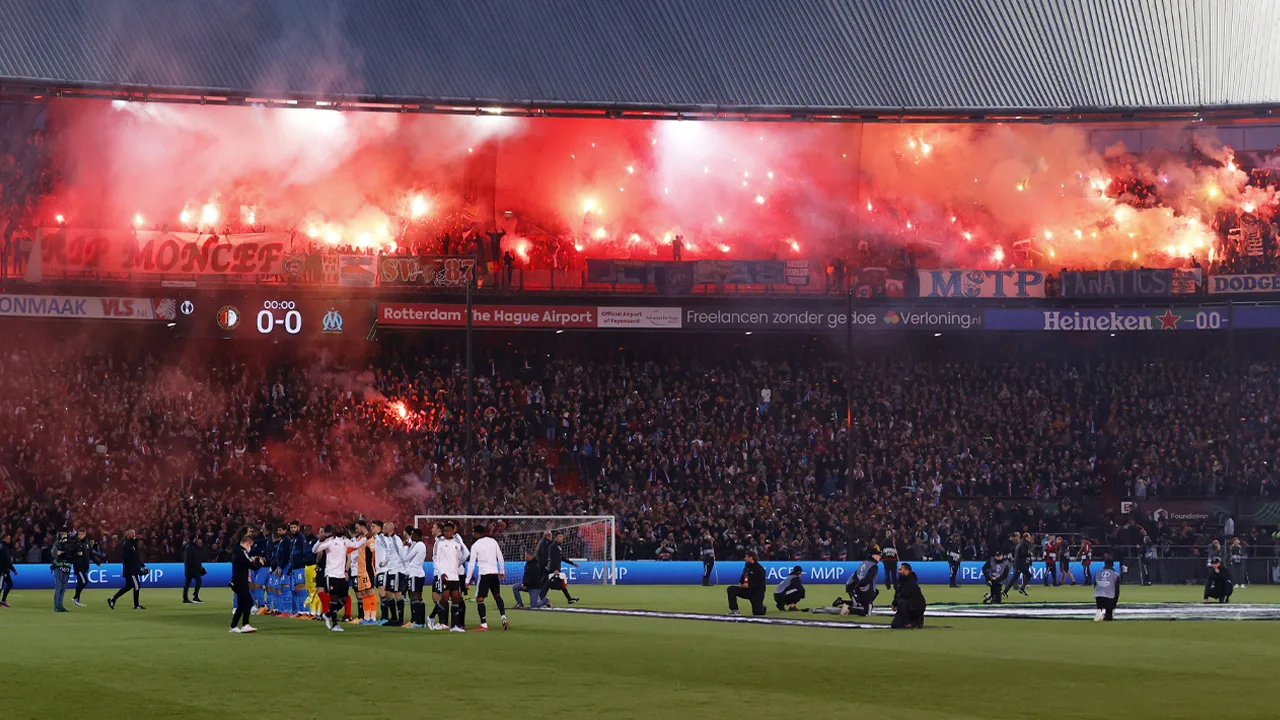 Feyenoord keihard bestraft door UEFA voor ongeregeldheden rondom duels met Marseille