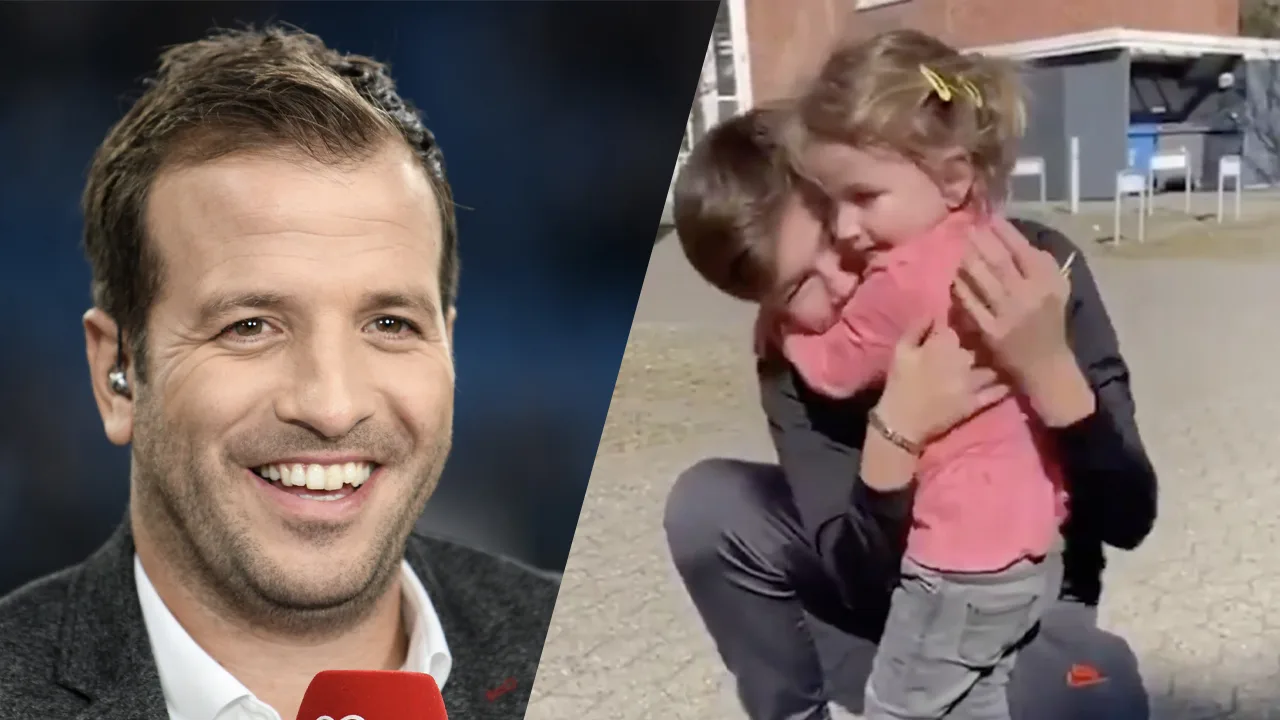 PRACHTIG! Kinderen Van der Vaart herenigd na quarantaine