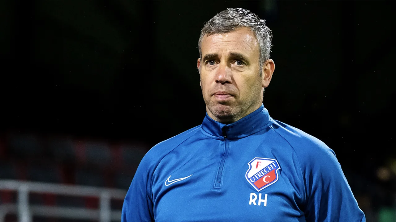 René Hake minimaal tot de winterstop trainer van FC Utrecht 
