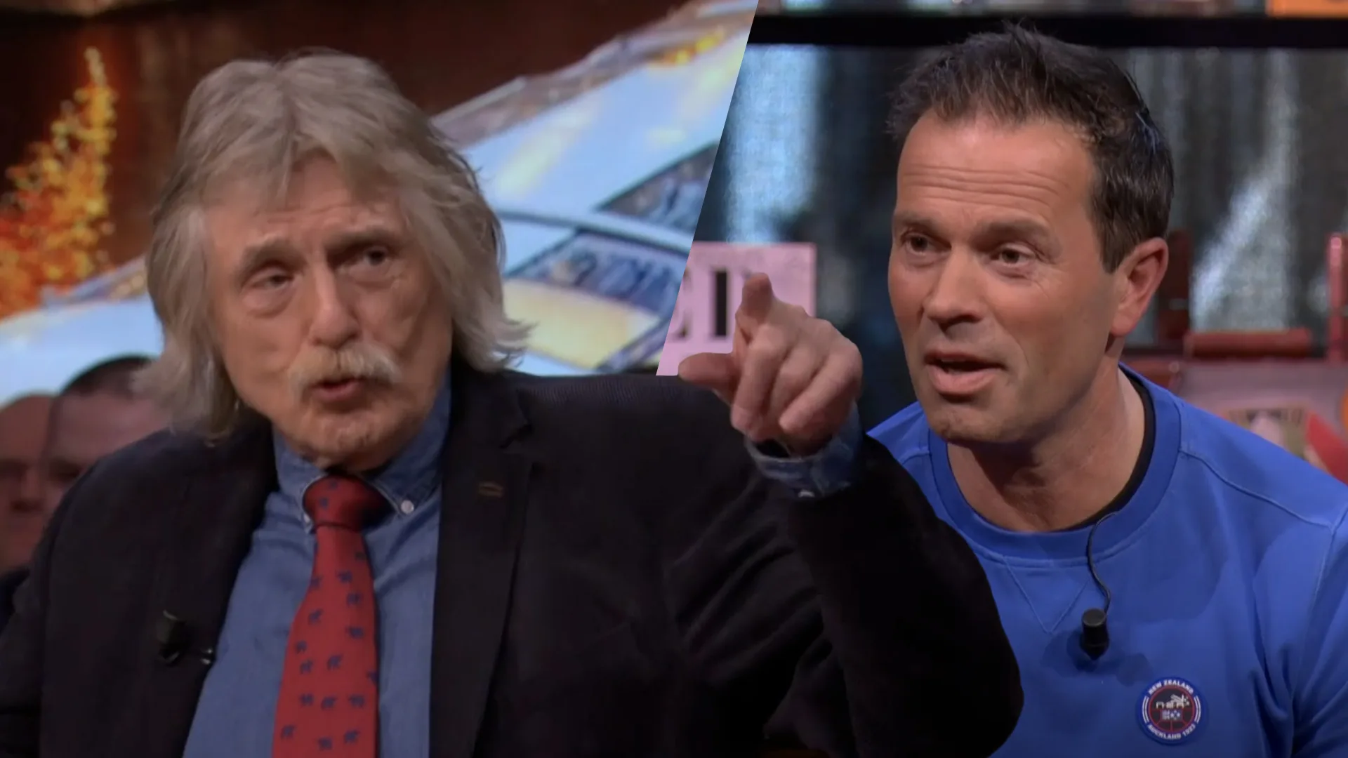 Johan tegen Bas Nijhuis: 'Dit soort non-informatie roep je maar om in stadions!'