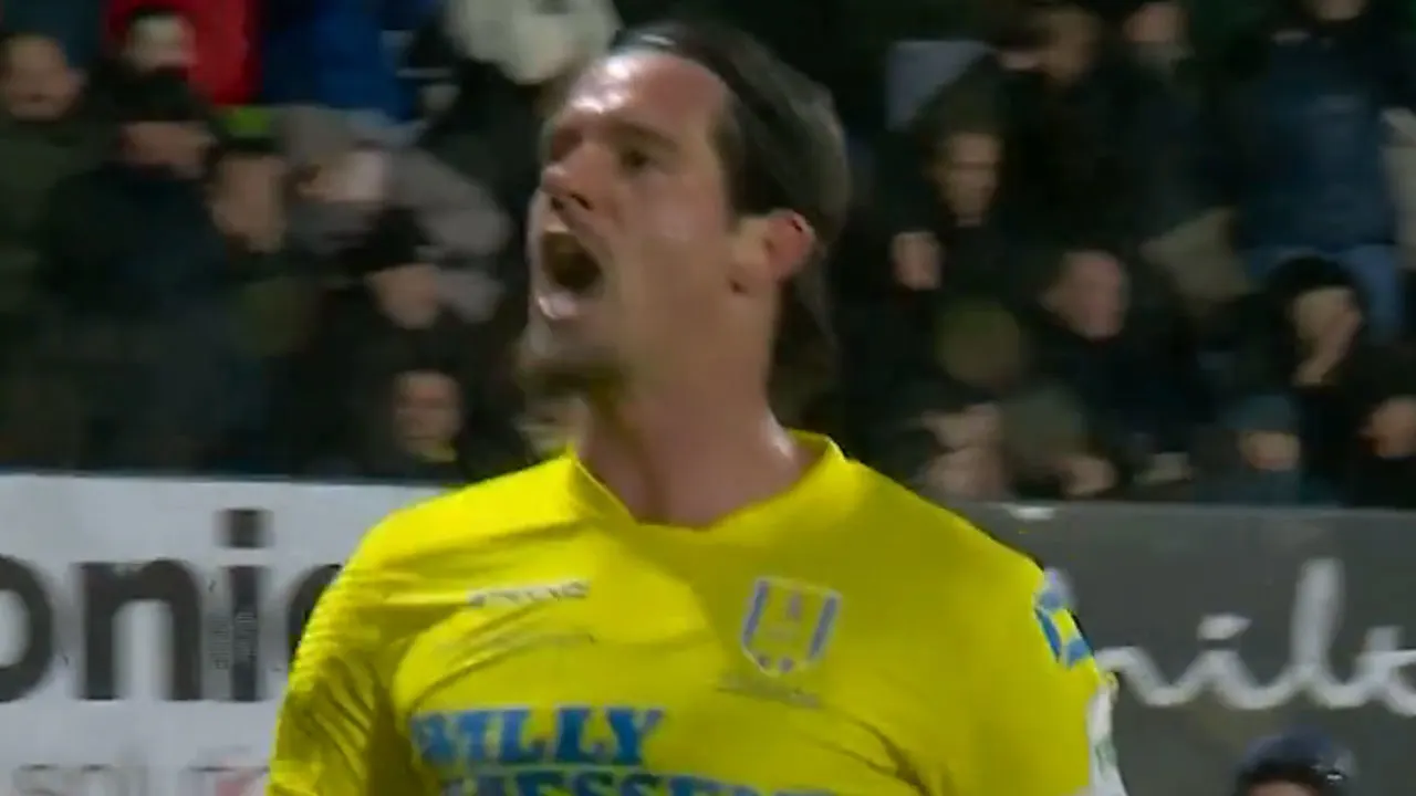 Videogoal: Zawada schiet RKC snel op voorsprong tegen Feyenoord