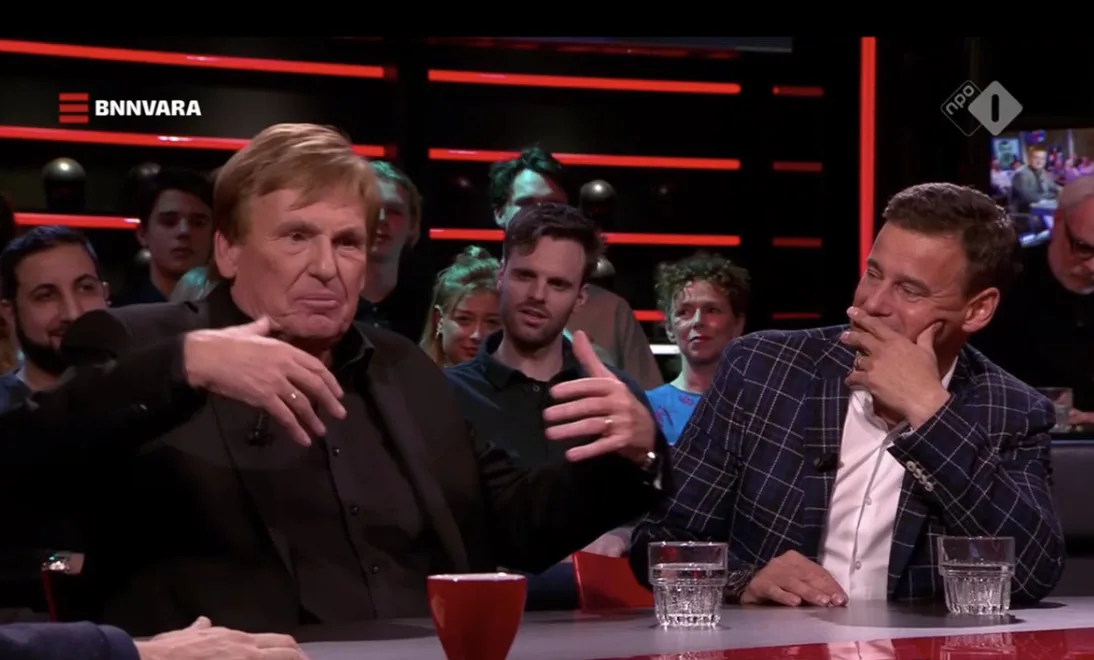 Henny Huisman met Wilfred bij DWDD: Twitter gaat los!