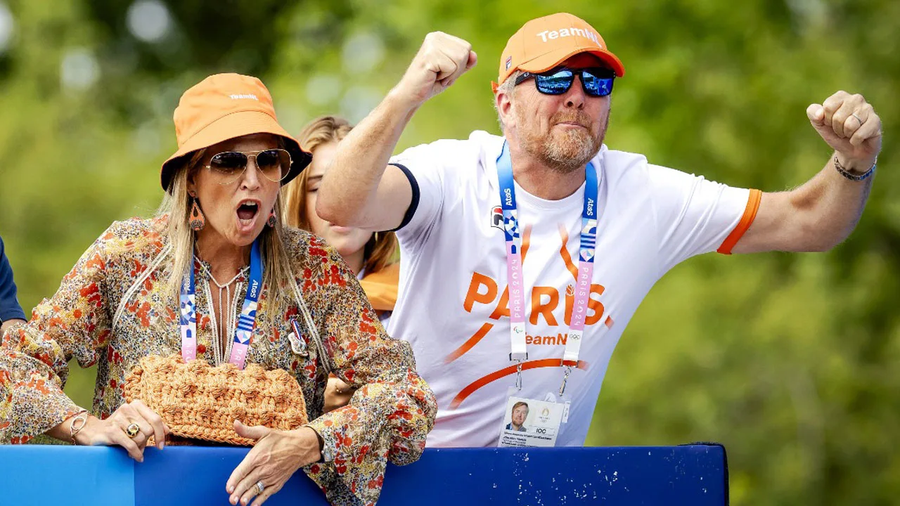 Koning Willem-Alexander houdt vertrouwen in Nederlands succes op Spelen: 'Die medailles komen echt wel'