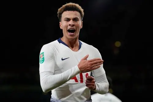 Tottenham Hotspur maakt er zes bij Everton