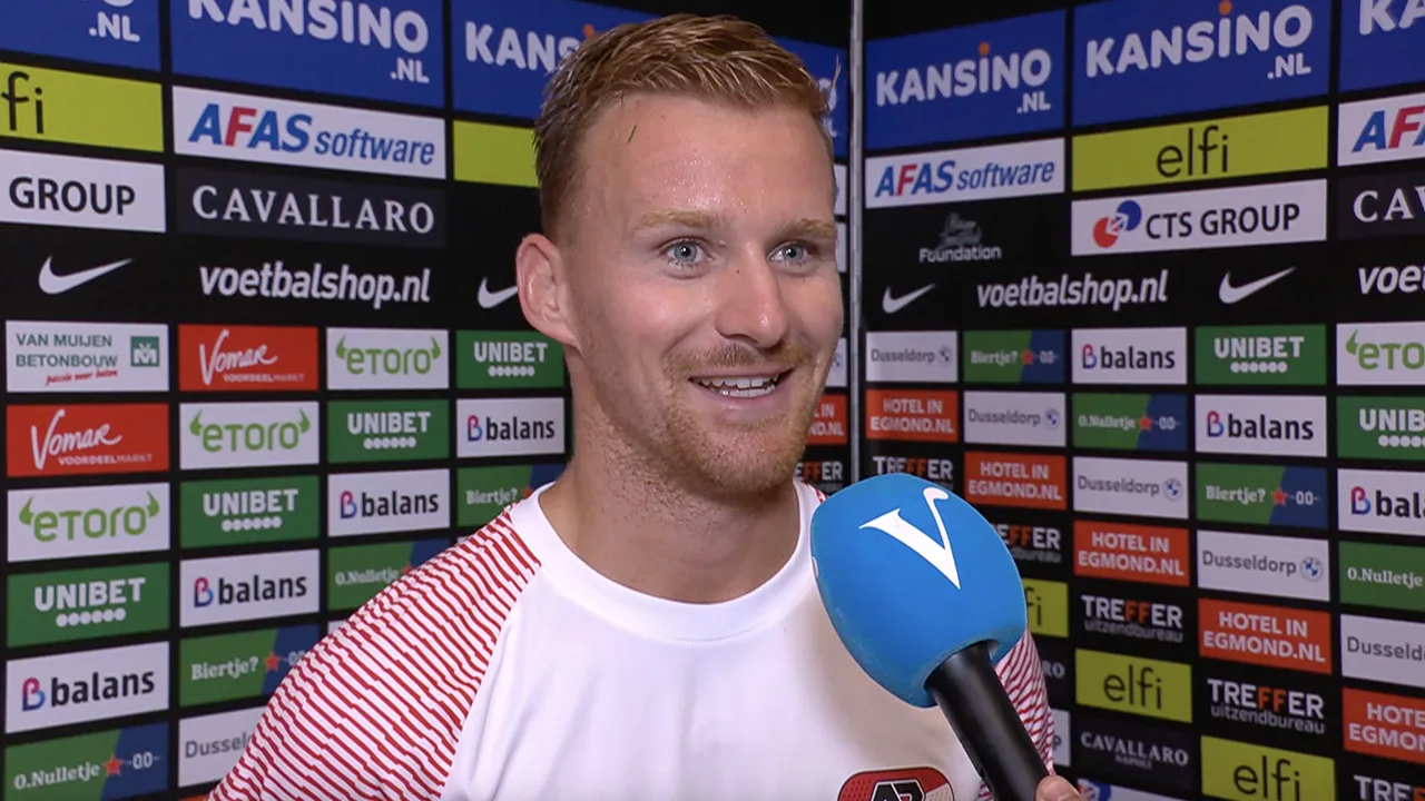 Blijft De Wit bij AZ? 'Dat weet ik niet, moet je allemaal maar zien'