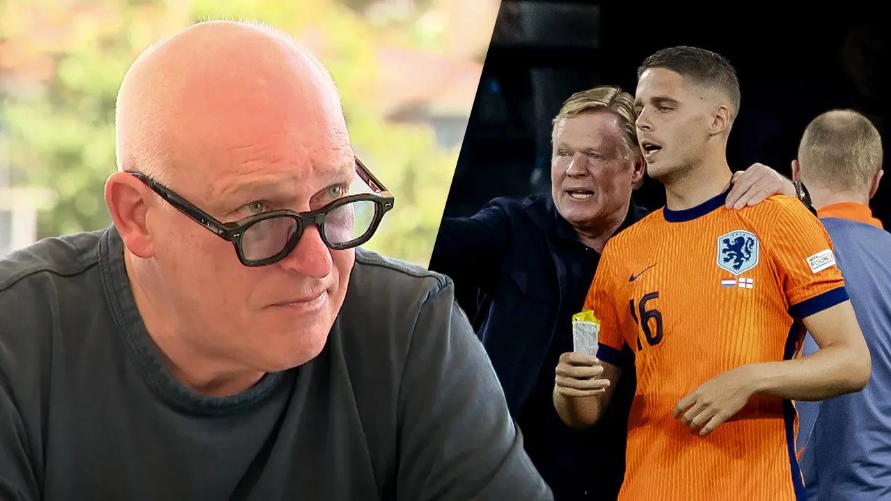 René van der Gijp neemt het op voor Joey Veerman: 'Hij is wel te hard aangepakt, hè'