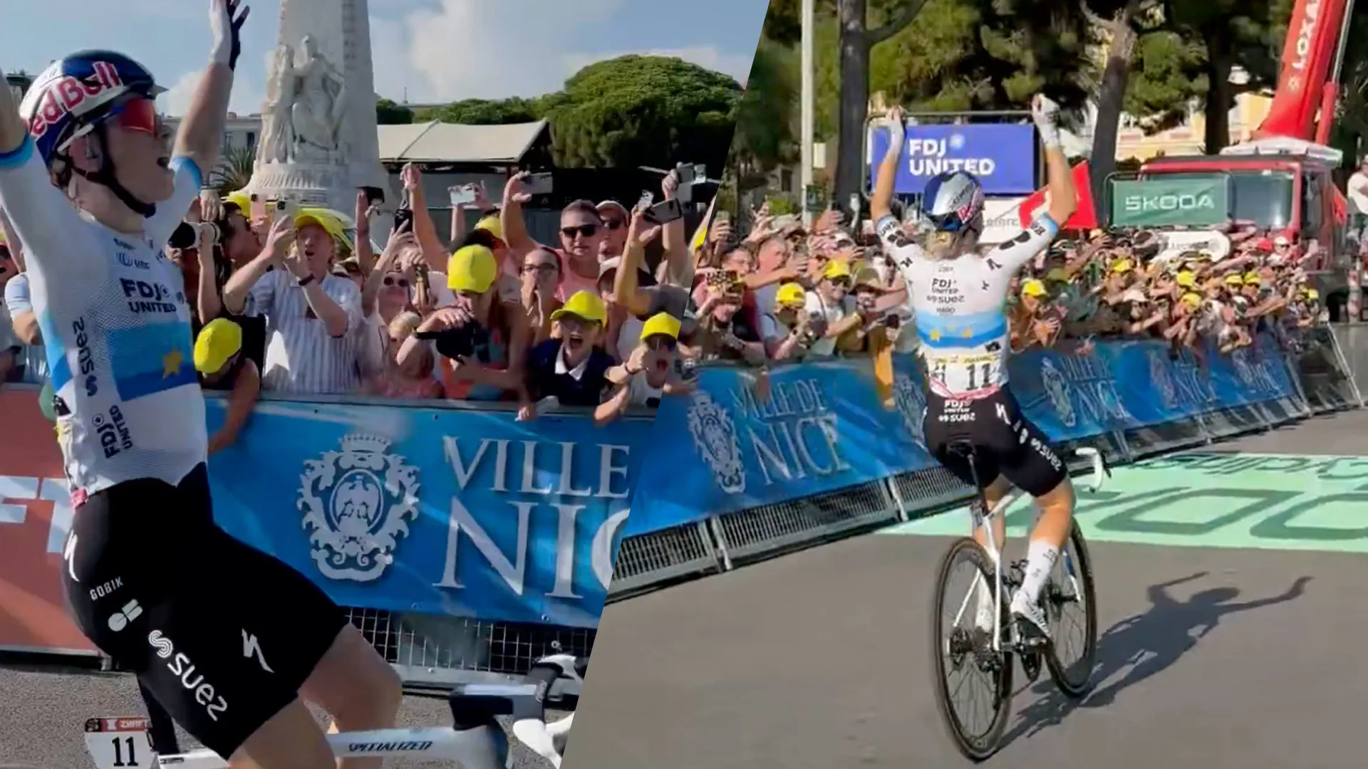  Demi Vollering wint en verovert gele trui in voorlaatste etappe Tour de France Femmes! 