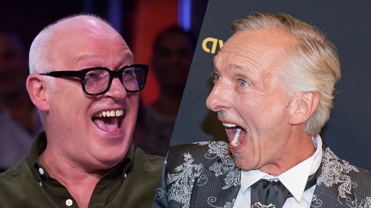 CLASSIC: René geniet van speech Martien Meiland bij Televizier Gala