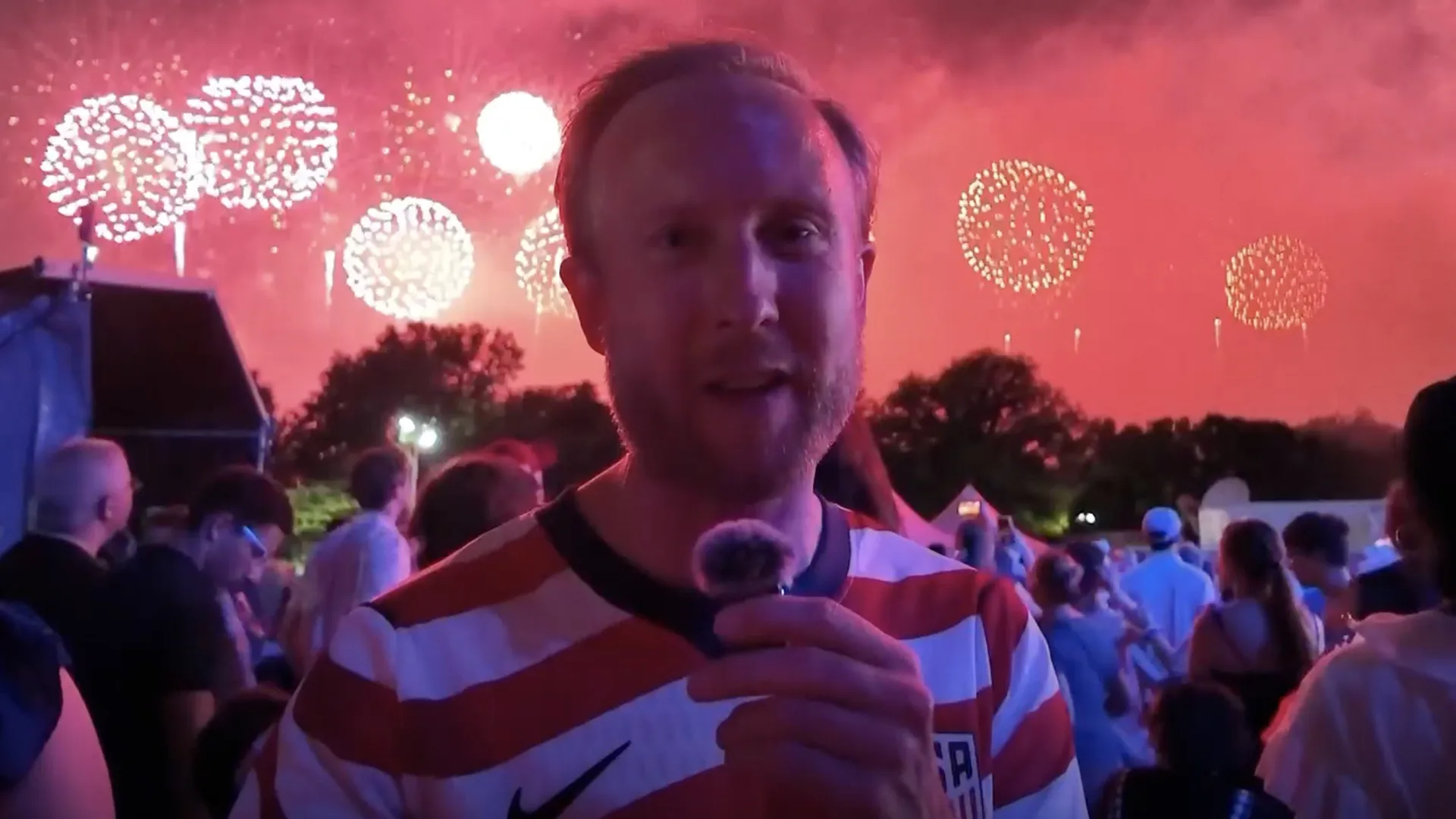 Raymond Mens aanwezig bij viering van 250 jaar Amerika in laatste reportage vanuit VS