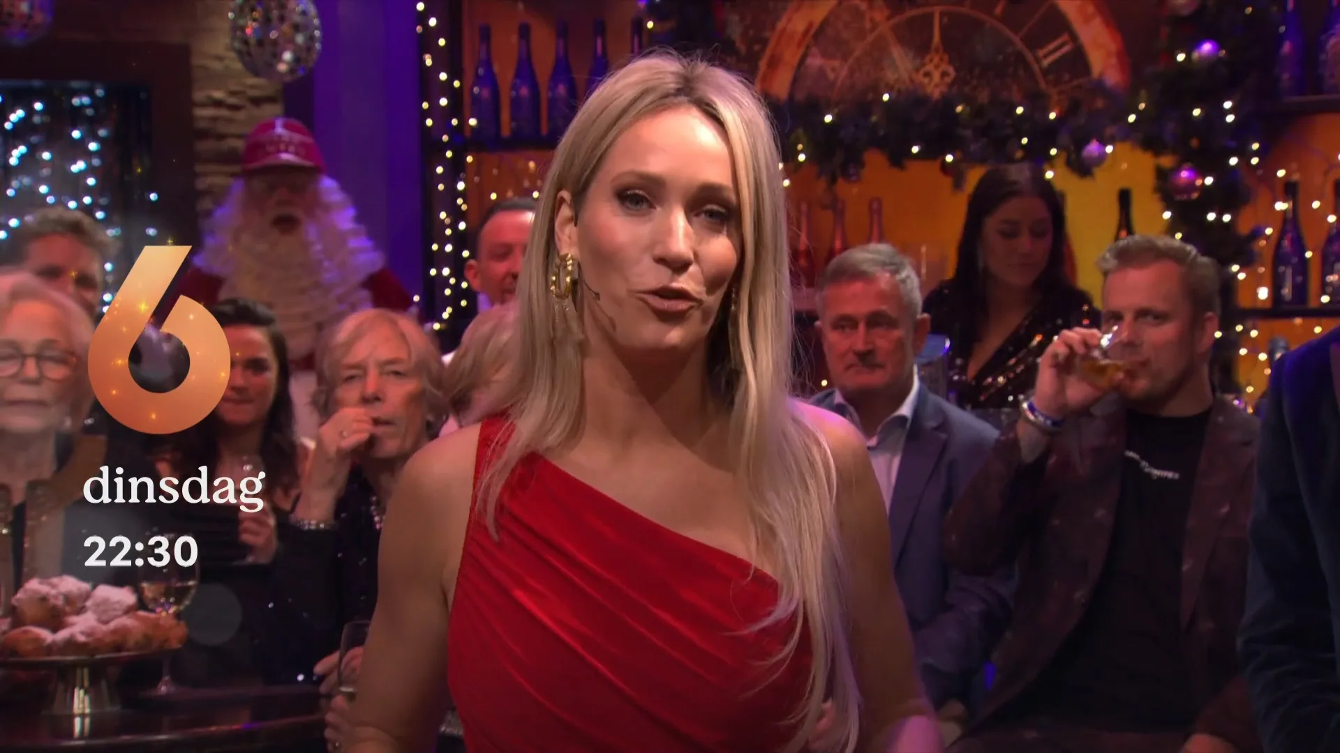 Vanavond bij SBS6: Hélène's Oudejaarsborrel